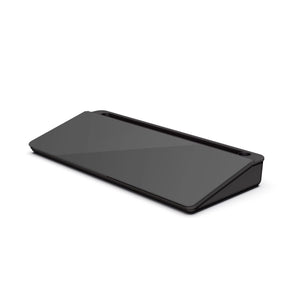 DESK BUDDY GLASSBOARD & ORGANISER - BLACK